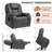  Triple Motor Lay Flat Power Lift Recliner Chair for Elderly with Adjustable Headrest, 400lbs Electirc Lift Chair for Living Room, Lumbar Pillow, Extended Footrest, Grey-1049234987