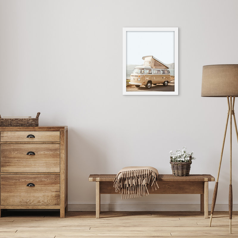 Affiche Bezuchov - Cadre photo en bois avec housse en plexiglas, Blanc, L 16 po x H 20 po