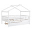 Lit en bois avec lit gigogne simple-171366150-171366151