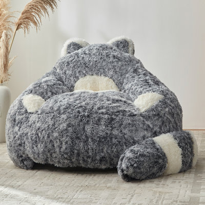 Fauteuil à billes Giant Black Raccoon Compression