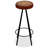 Bar Stool Bar Seat Counter Height Island Stool for Pub Real Leather