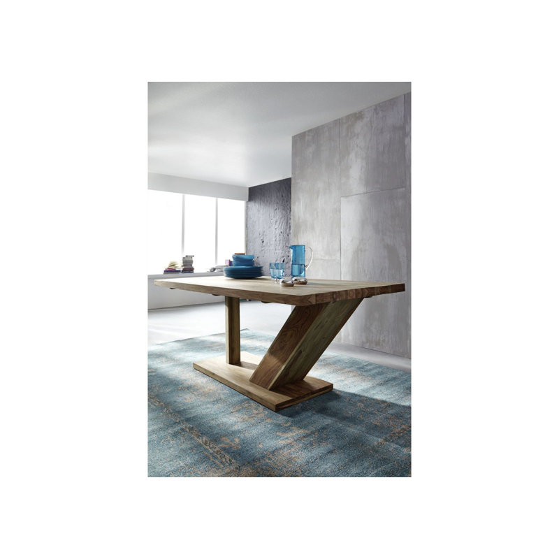 Buddha Solid Wood Dining Table, H76 x L180 x W90cm