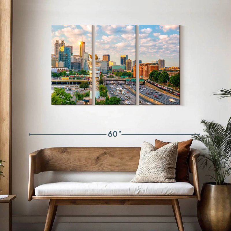 Rorry Atlanta Rush Hour, 28" H x 45" W