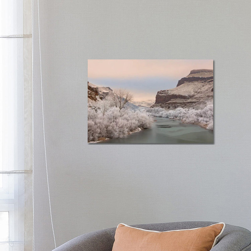 Frozen Owyhee's by Louis Ruth - Wrapped Canvas Print