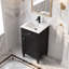 Freestanding Standard Single Vanity Bathroom Vanity With Ceramic Top-1318406017-1318406018