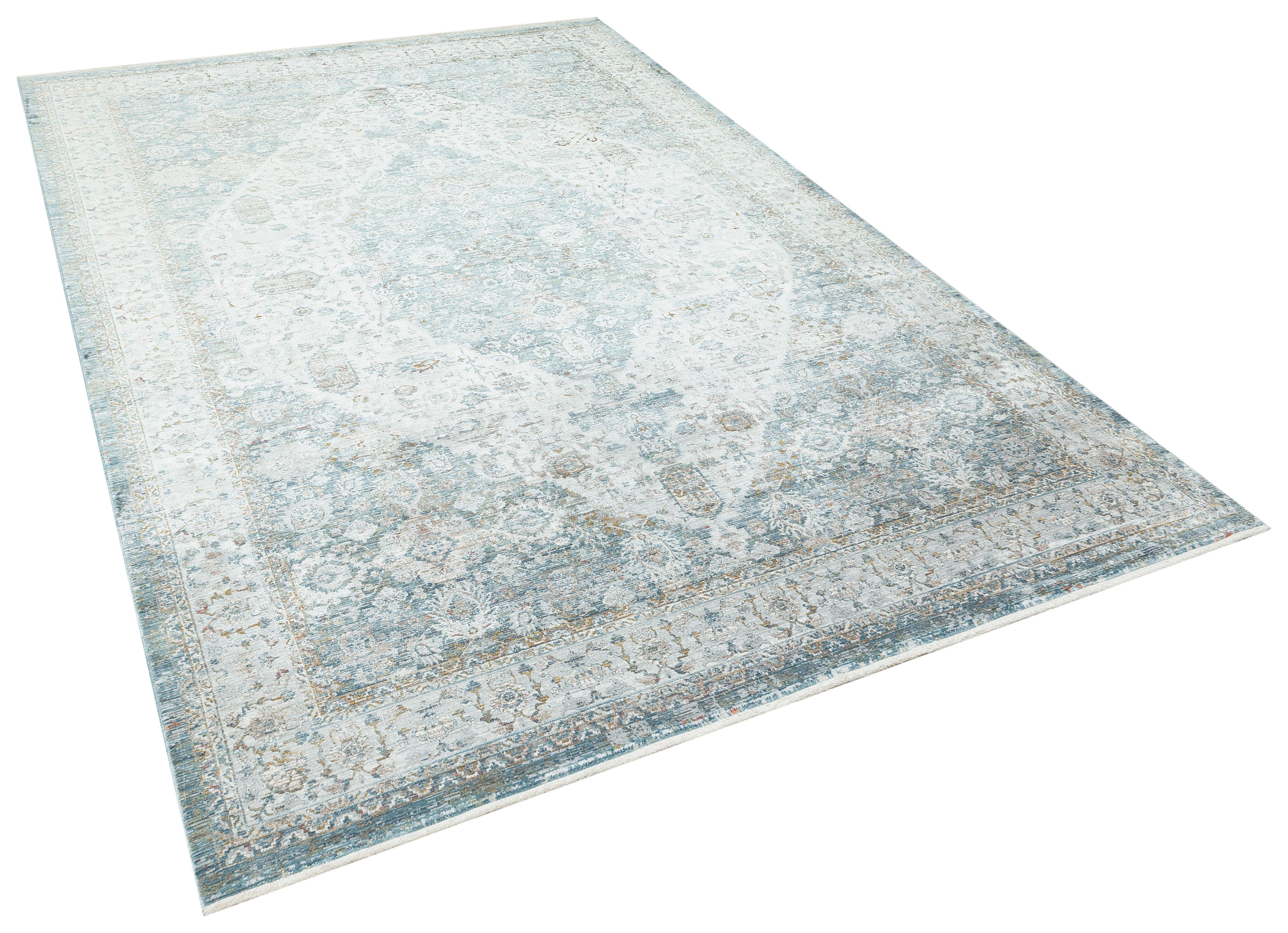 Lofy Rectangle Crystal Area Rug with Non-Slip Backing | Wayfair