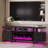 69'' TV Stand for TVs up to 80'' with Electric Fireplace and Adjustable Shelves-1110094167