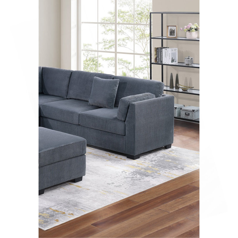 Ensemble de canapé modulaire 4 pièces L-Sectional RAF / LAF