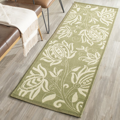 Marpain Performance Floral Indoor/Outdoor Area Rug