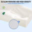 Rayon de mousse à mémoire de forme coussin rafraîchissant hypoallergénique de massage cervical lavable-1409638001