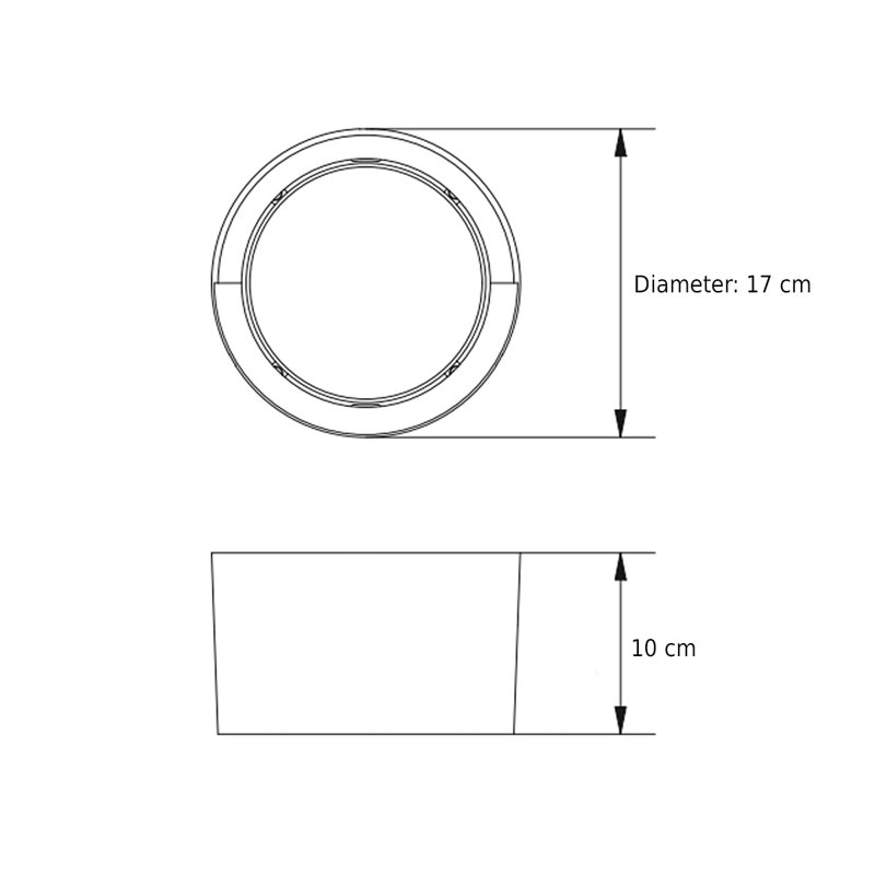 Farees Black 18cm H Integrated LED Outdoor Bulkhead Light