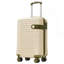 Ensembles de valises 3 pièces, valises de transport en plastique rigide à roulettes 22 po x 14 po x 9 po, approuvées par les compagnies aériennes, 20 pouces