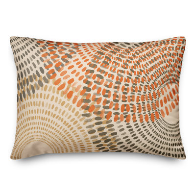 Geometric Outdoor Reversible Throw Pillow