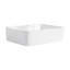 Lavabo de salle de bain rectangulaire en céramique
