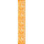 Tapis oriental jaune / orange Brandt-29298273