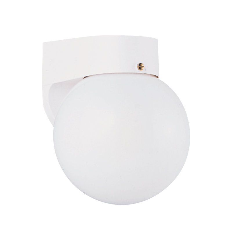 Lanterne murale d'extérieur à une lumière de Génération Éclairage , Blanc, Non