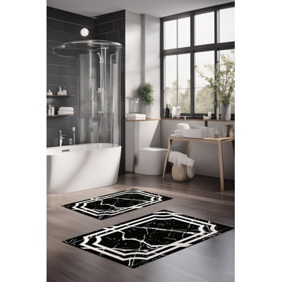 Ensemble de tapis de bain Eakly (2 pièces)