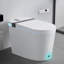 Toilette intelligente bidet avec capteur de radars, siège chauffant et chauffage instantané