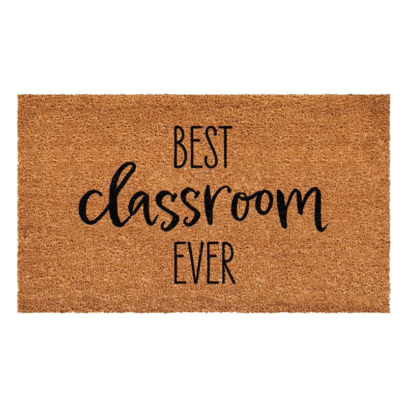 Paillasson Best Classroom Ever 24 po x 36 po, L 17 po x L 29 po