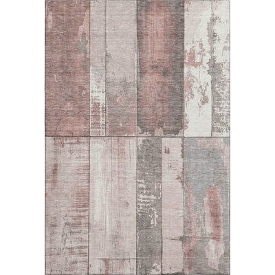Premium Machine Washable Crestover AMF1877 Geometric Rug