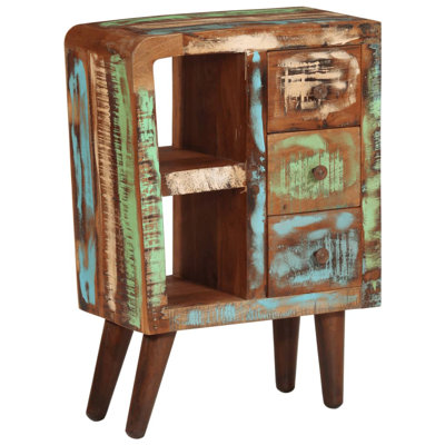 Solid Wood Accent Cabinet