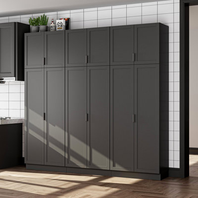 90.6” H Pantry Cabinet