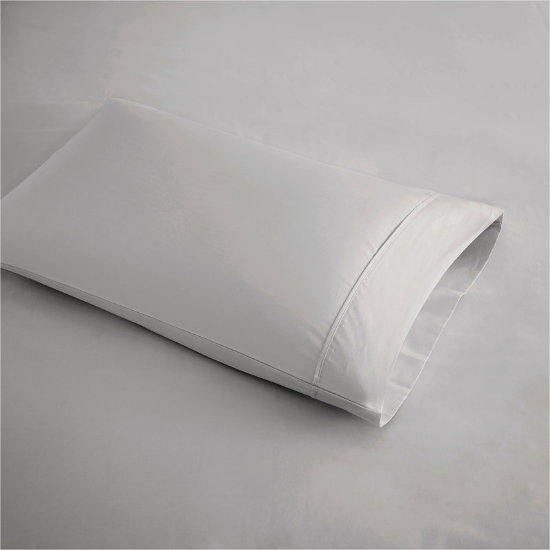 Ensemble de draps 4 pièces 4 pièces, Queen Sheet Set with 2 Pillowcases, Gris