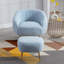 Méridienne avec repose-pieds l 30,9 po Meekah-589379642