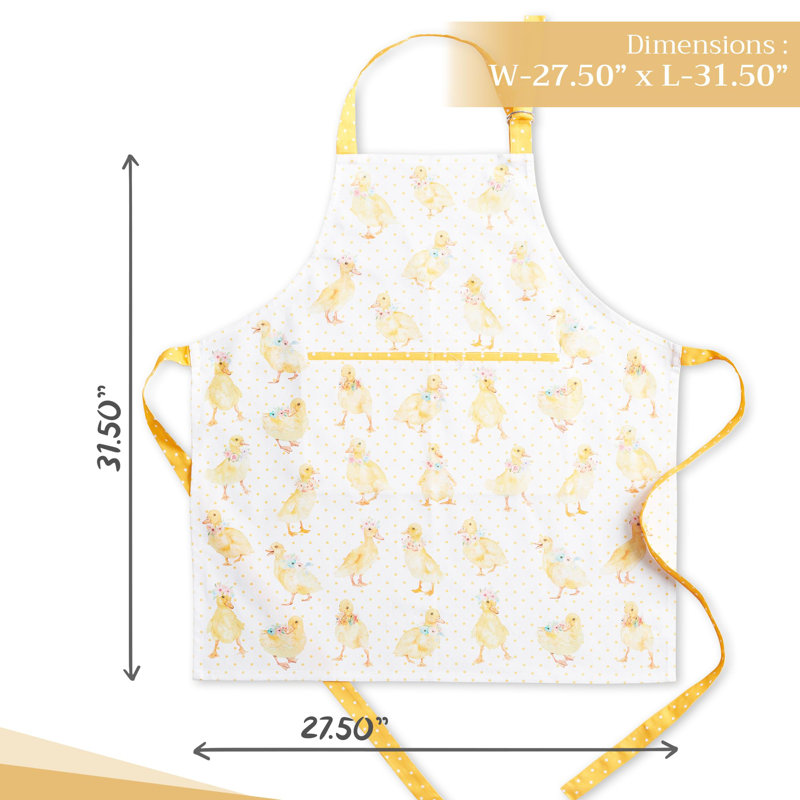 Tablier 100% coton Maison d 'Hermine