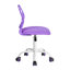 Élégante chaise de bureau en filet avec hauteur réglable, siège respirant et dossier ergonomique-1859162555