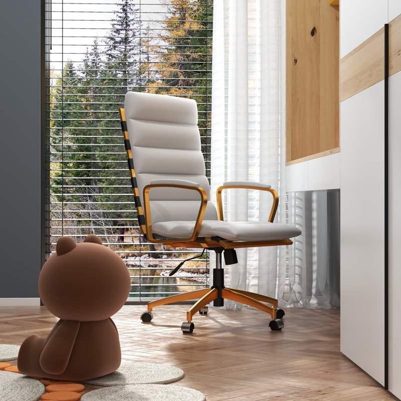 Everly Quinn Ramiro Task Chair, White