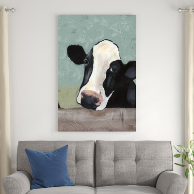 «Holstein Cow III», peinture sur toile