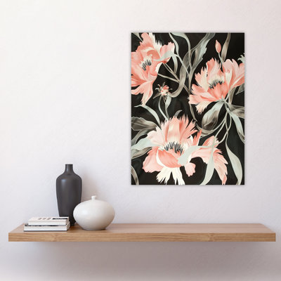 Wildflowers Design Floral Wall Art Print