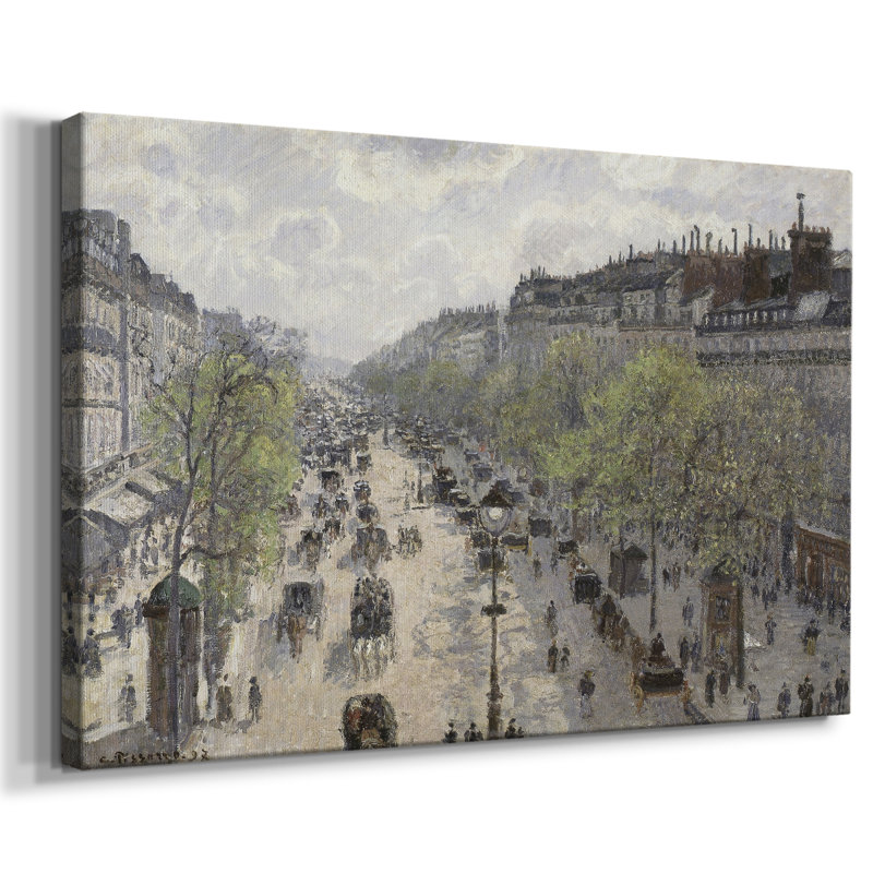Paysages rétro-CDLxxiii - Cavas enveloppés de galerie, 8 x 12