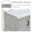 Banc de rangement en velours-69667552