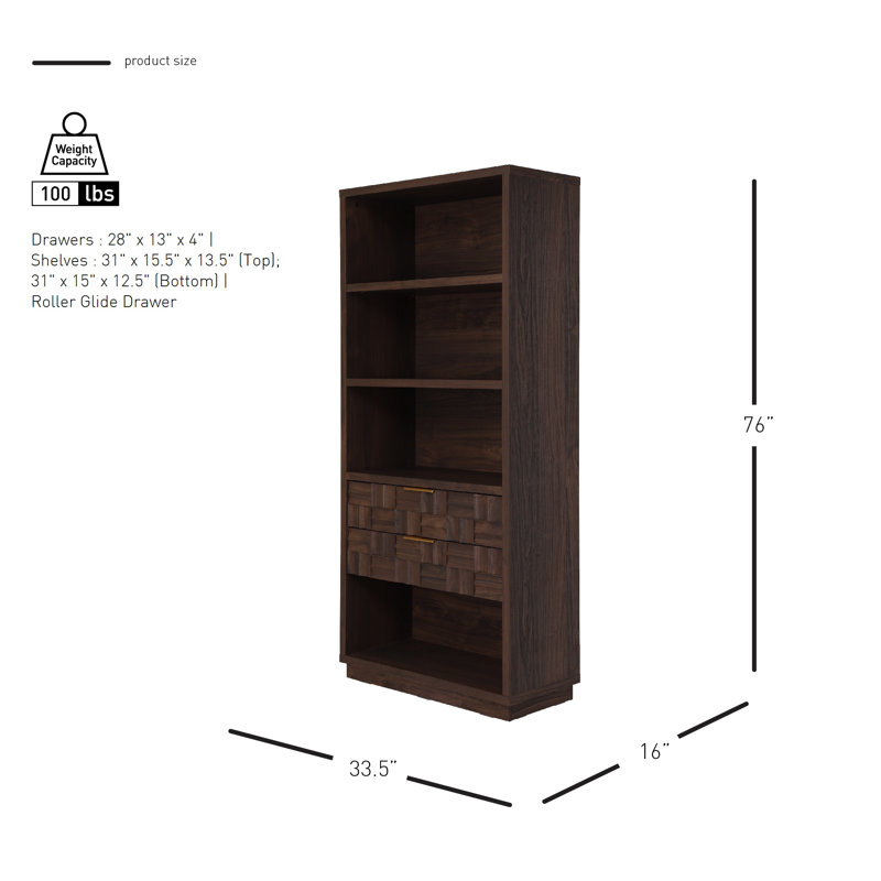 Fairmont 2-Piece Living Room Storage Set