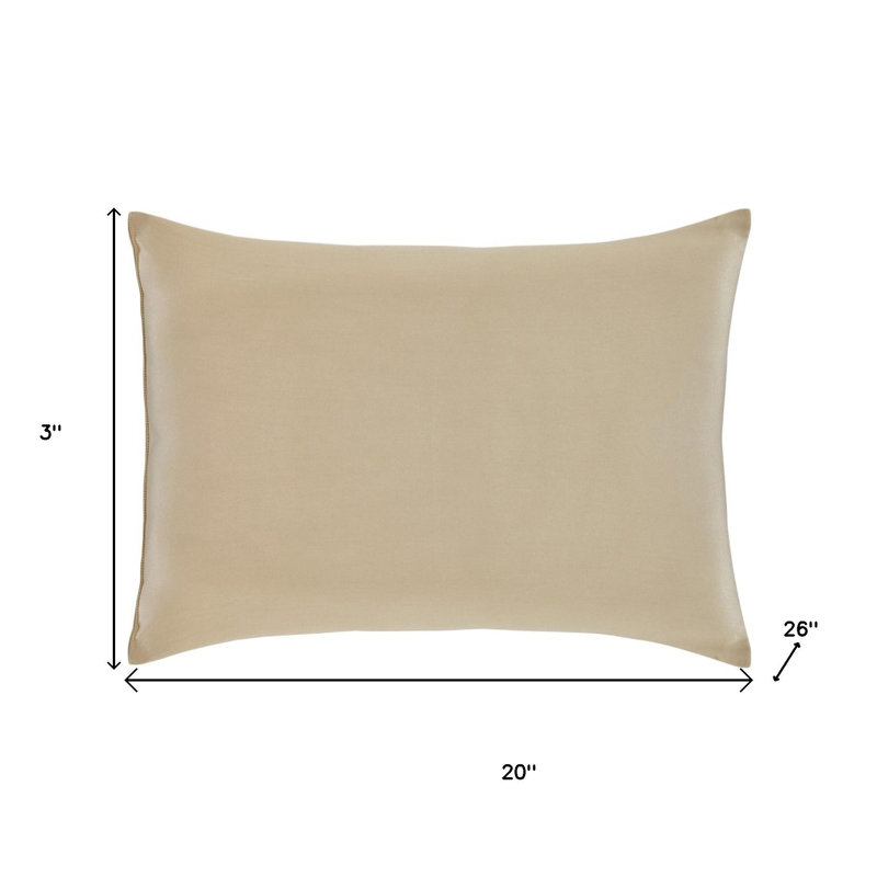 Cotton Wool Medium Hypoallergenic Standard Size Bed Pillow