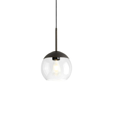Luminaire suspendu en verre Melveen Globe