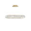 1 - Light Gold LED Crystal Pendant