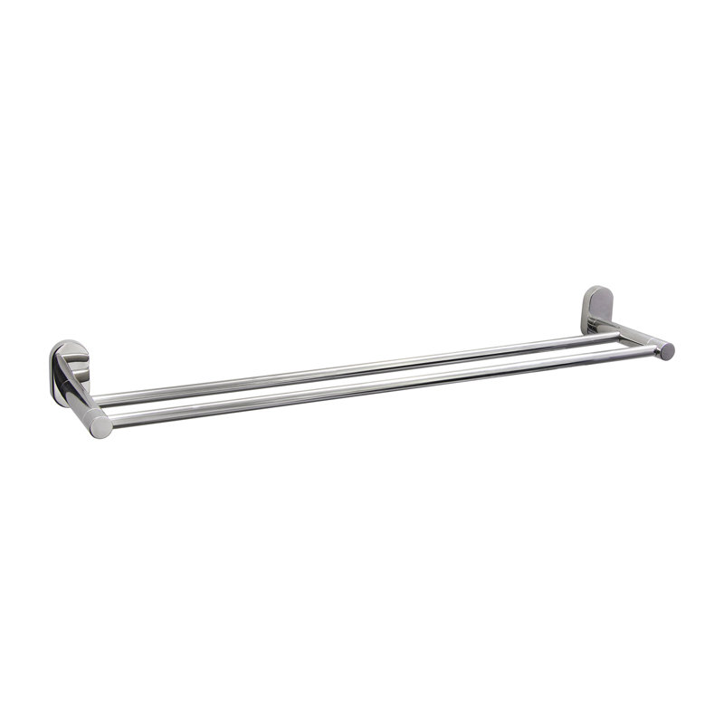 Barre à serviettes murale, Satin / nickel brossé