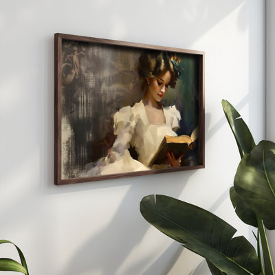 Élégante peinture décorative en panneau de fibres à densité moyenne, 13,8 x 18,5 x 0,1 pouces | 100% panneau de fibres à densité moyenne avec épaisseur de 3 mm, cadre 100% bois de pin | Œuvre d'art imprimée aux UV pour une décoration élégante, parfaite pour le salon ou le bureau