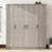 Stylish And Functional 4-Door Wardrobe With Drawer, A Must-Have For Bedroom Organization And Decor Enhancement.