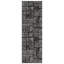Tapis géométrique noir / ivoire Rambo-556911477-537140549