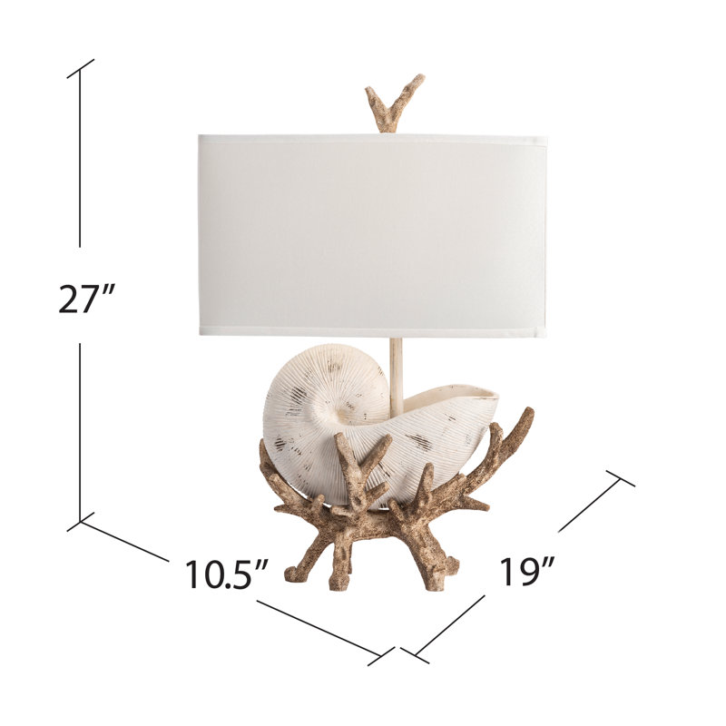 De Soto Resin Table Lamp