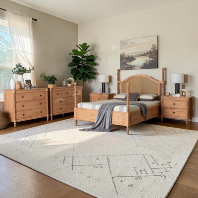Cascade Solid Wood Bedroom Set