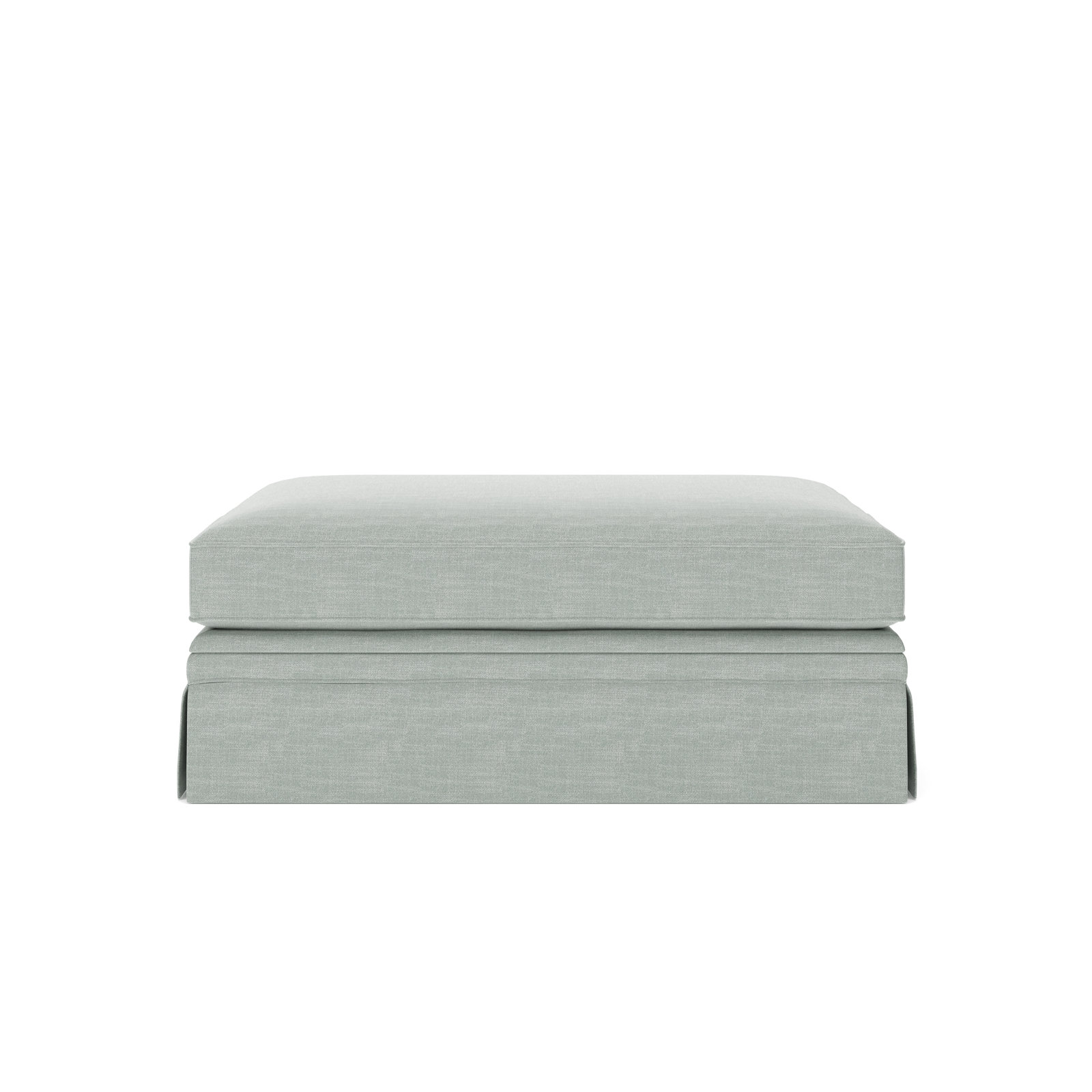 Shelby 47" Ottoman, Conversation Capri Basketweave