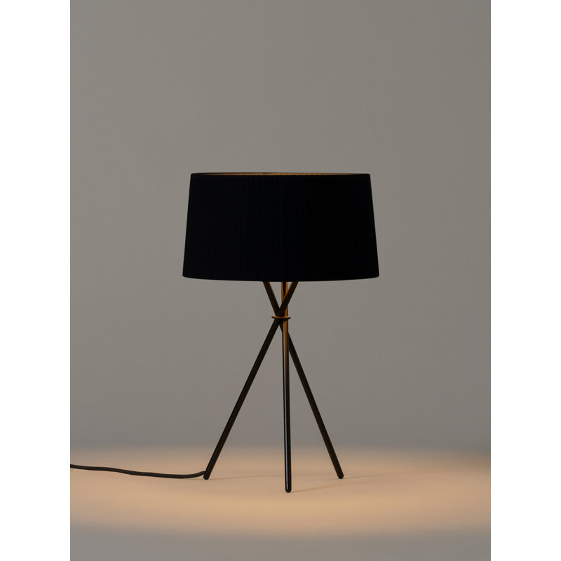 Metal Tripod Lamp, Black