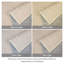 High-Quality Shag Beige Cream Rug, High-Low Pile Area Rug-1121855902