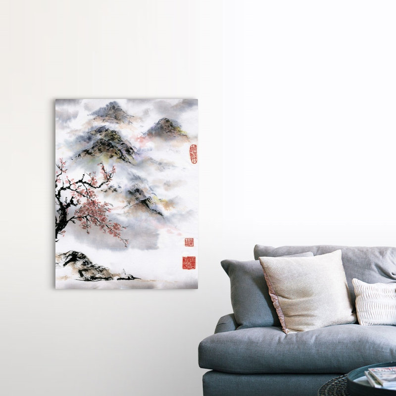 Art mural sur toile, H 48 po x l 36 po, Toile tendue