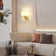 Oval Glass 18Cm Flush Mounted Sconce